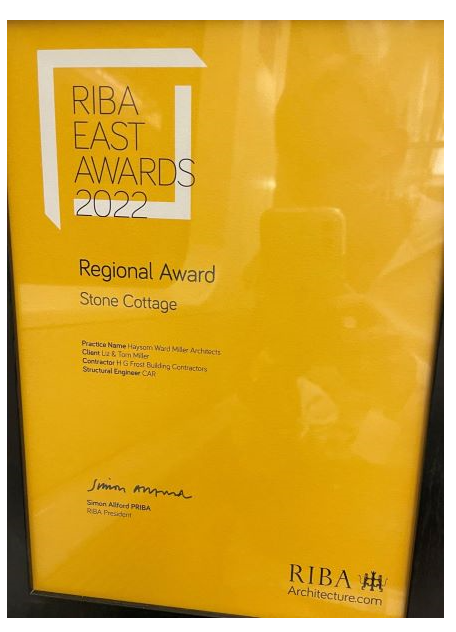 Stone Cottage RIBA East Awards 2022